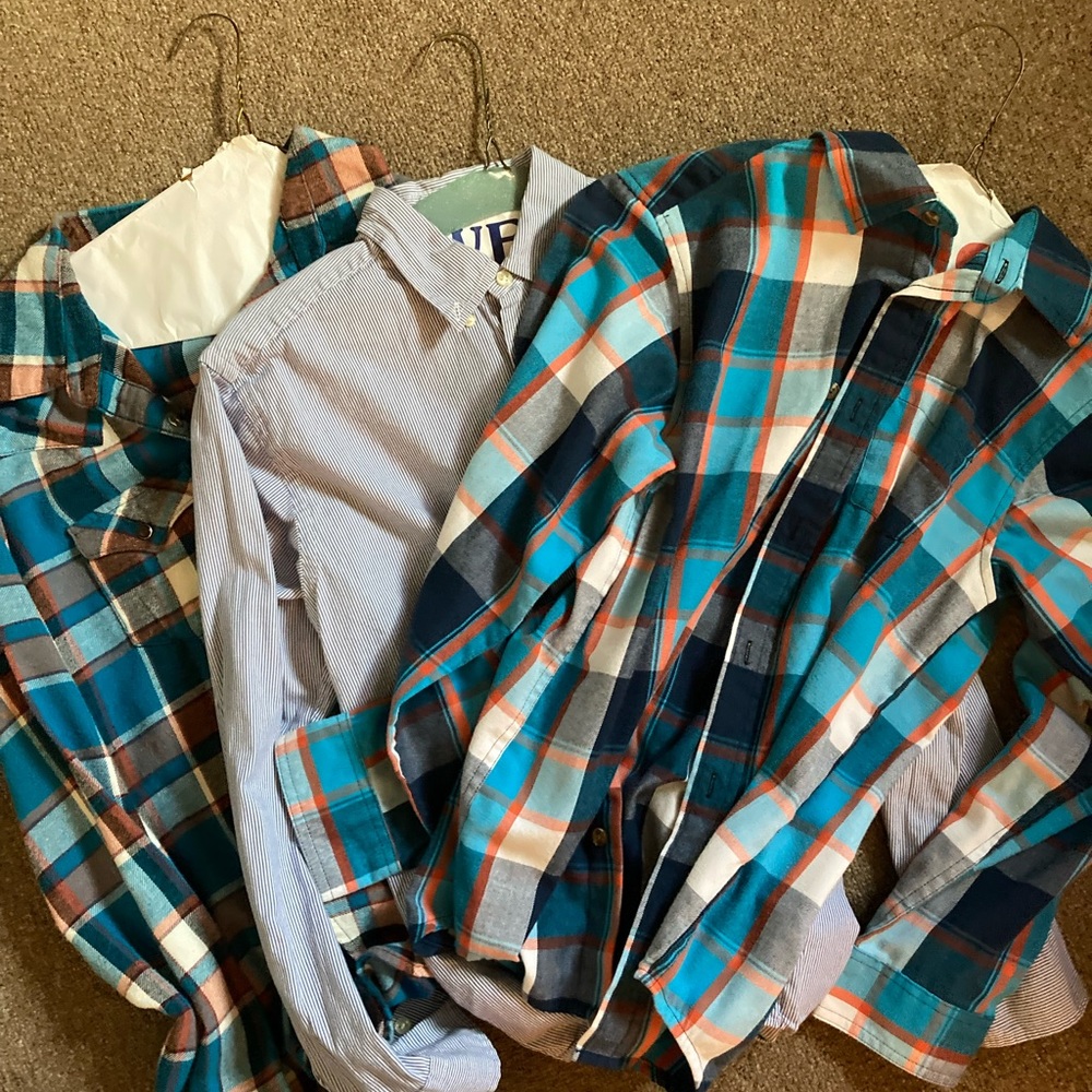 Bundle of 3 boys shirts